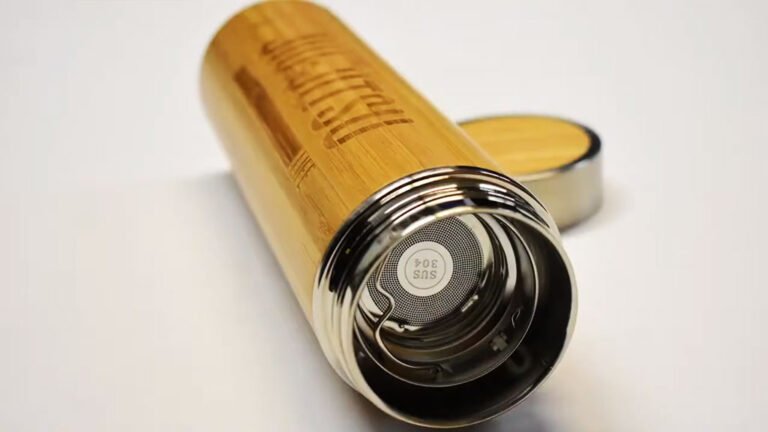 bamboo water bottle