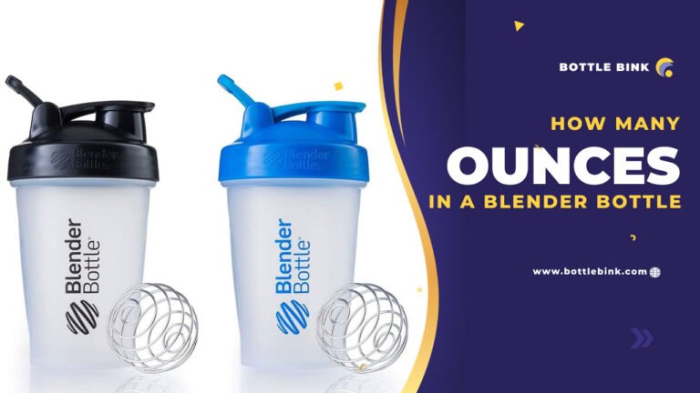 How many ounces in a Blender Bottle