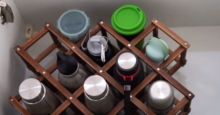 Water Bottle Storage Ideas