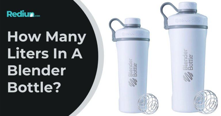 How Many Liters In A Blender Bottle