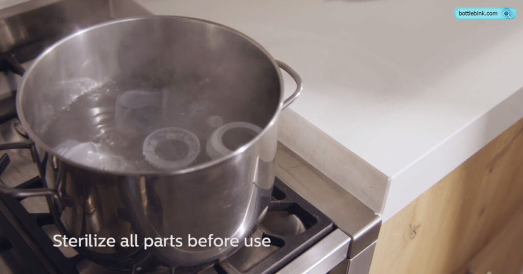 warm up a baby bottle