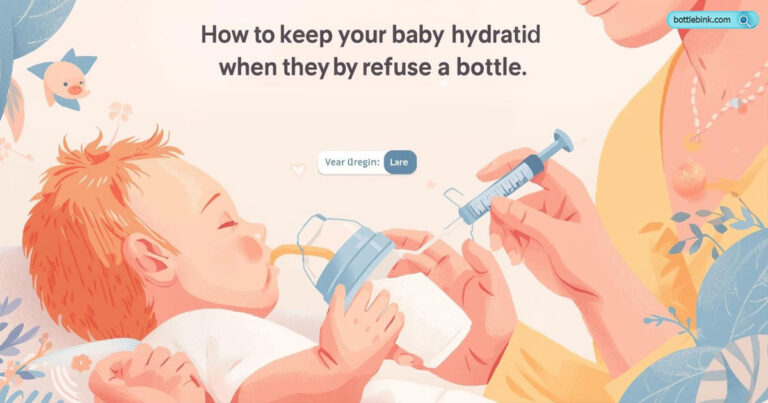 How to Keep Baby Hydrated When Refusing Bottle
