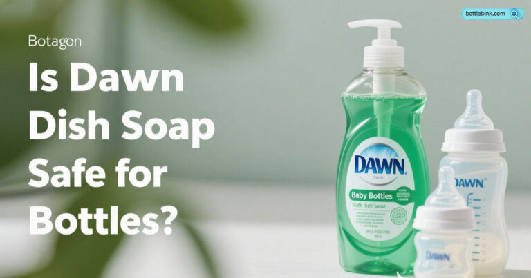 is dawn dish soap safe for baby bottles