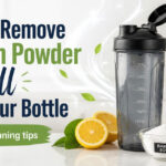 how to remove protein powder smell from bottle